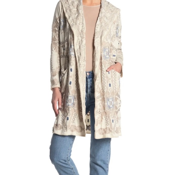 Johnny Was Lypven Hooded Duster - Picture 8 of 9